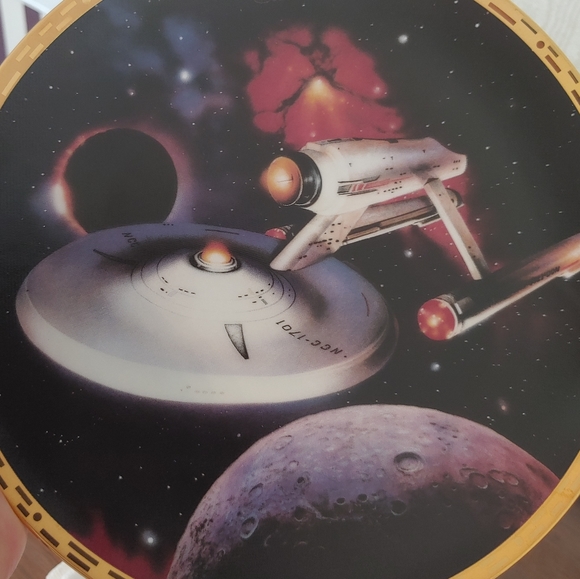 ⭕SOLD⭕Star Trek Plate - Picture 2 of 11